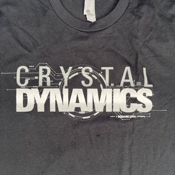 Crystal Dynamics 2020 Square Enix T-Shirt Size Small Unisex Cotton Video Games - Picture 8 of 11